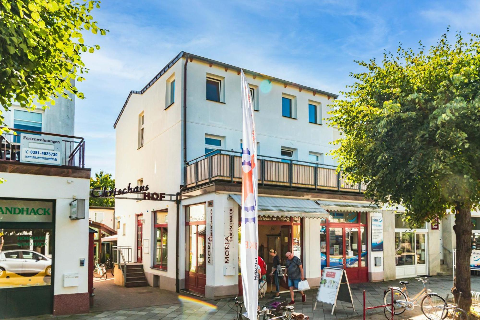 Apartmenthaus Chrischanshof Rostock Zewnętrze zdjęcie